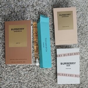 ❤️Burberry Goddess Her Tiffany Intense Sample Bundle